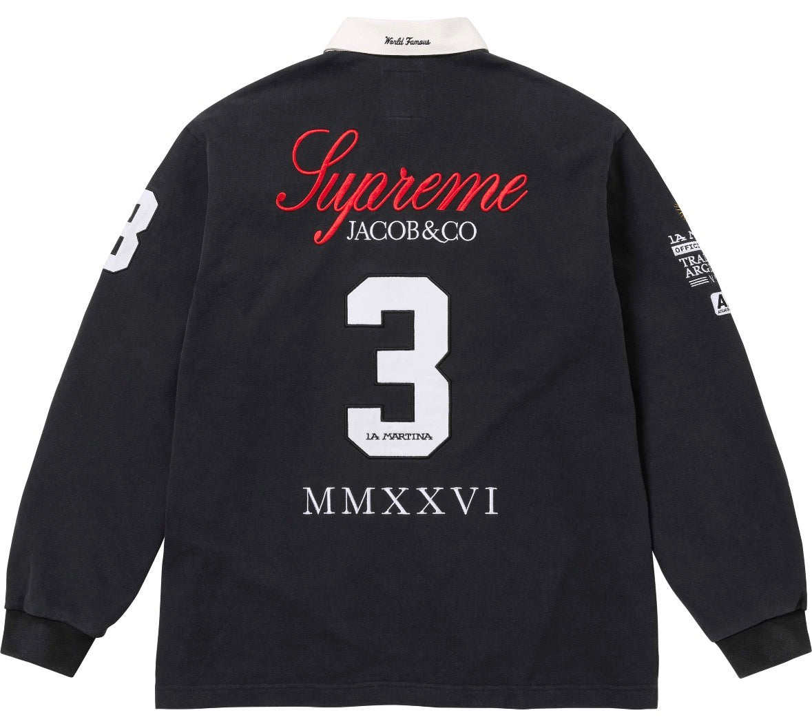 Polo Supreme x La Martina x Jacob & Co Rugby Black