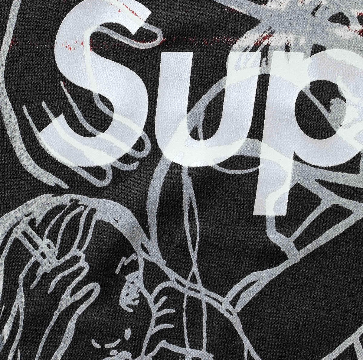 Jersey Supreme Rita Ackermann Soccer Black
