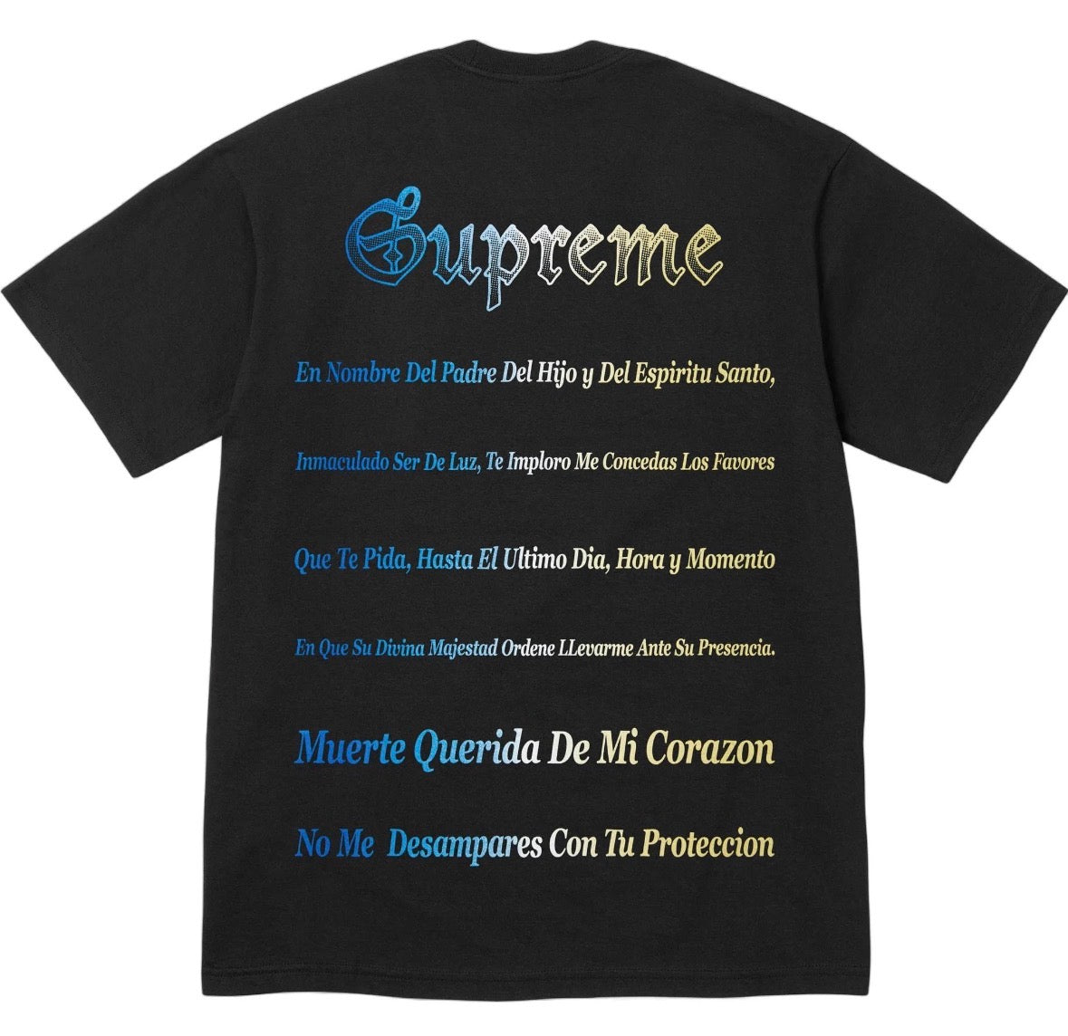 Camiseta Supreme Grim Reaper Black