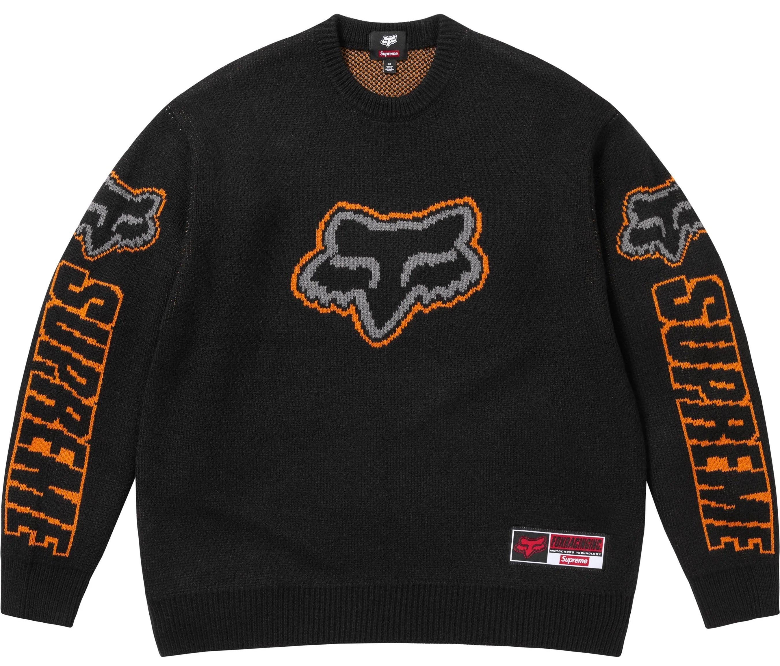 Buzo Supreme x Fox Racing Black