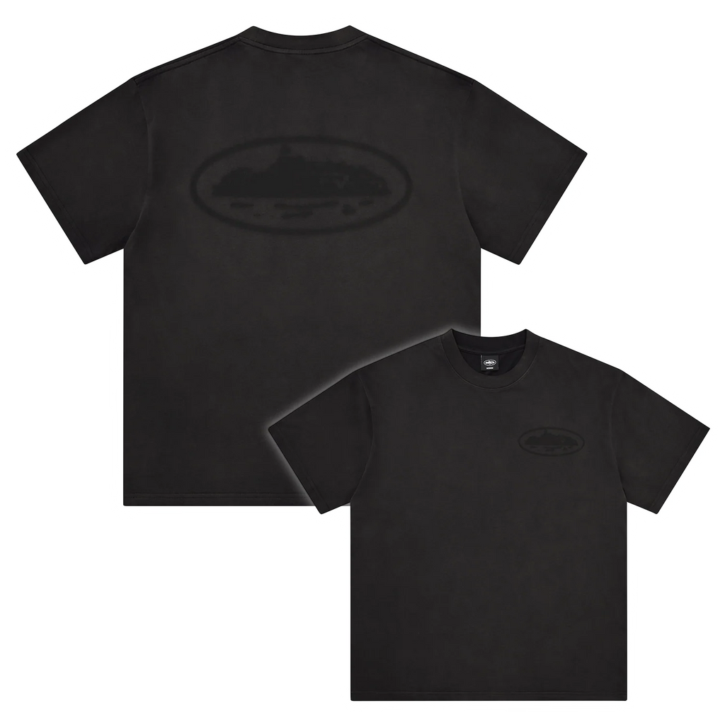 Camiseta Corteiz Island Knockout Black