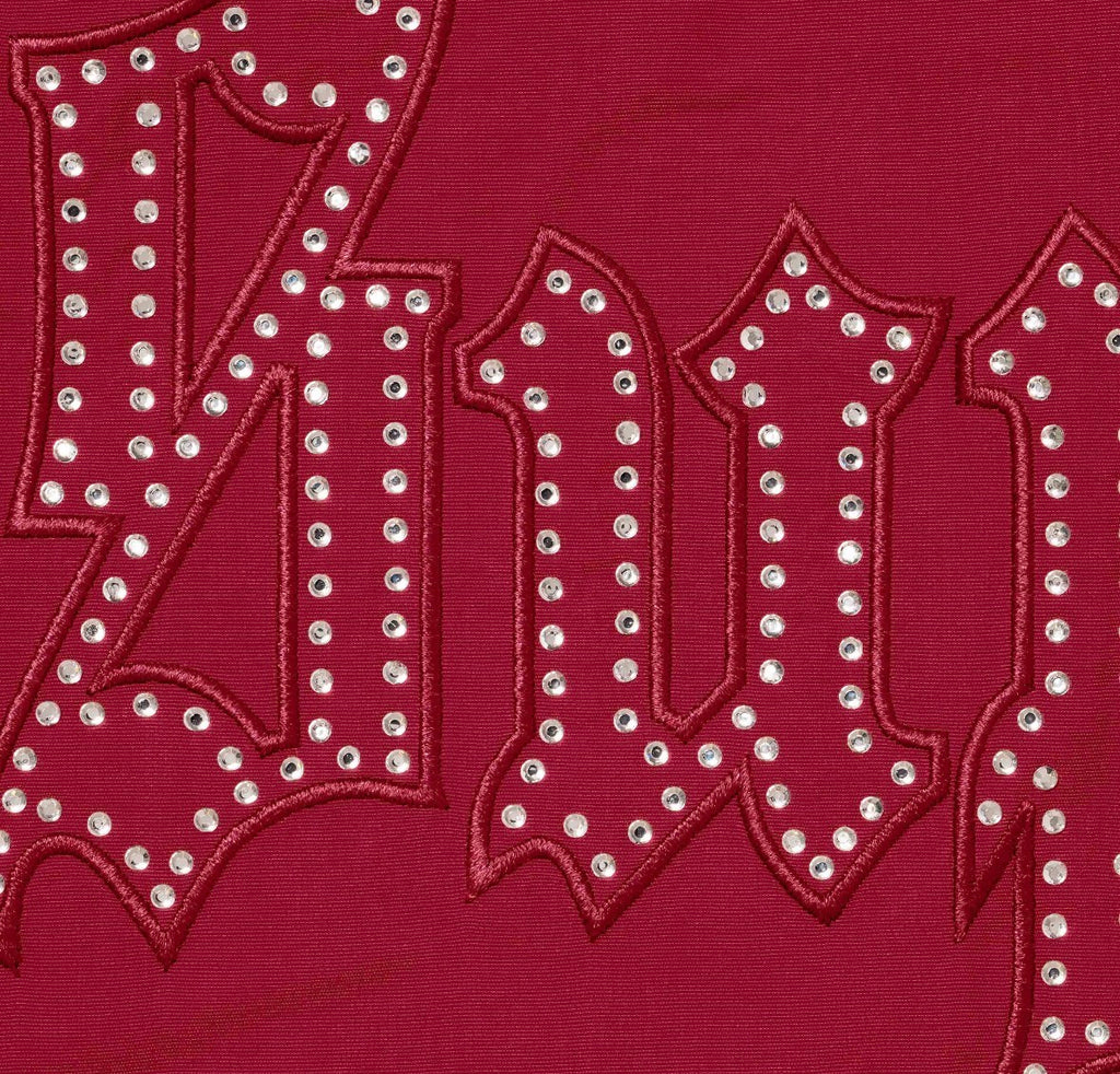 Campera Supreme x Umbro Rhinestone Track Red
