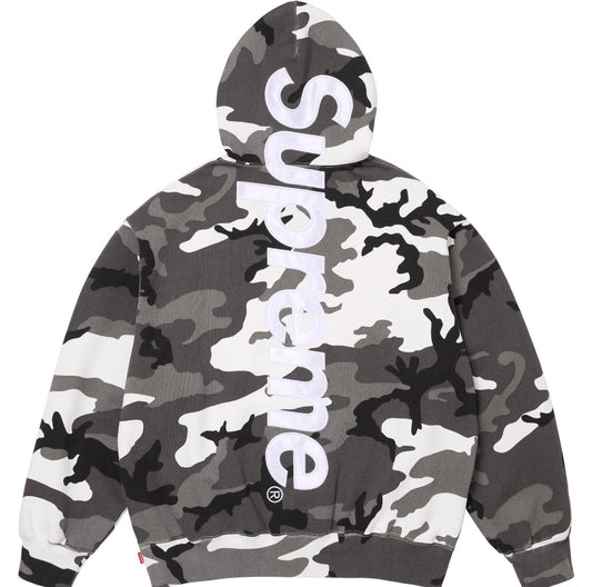 Canguro Supreme Satin Appliqué Snow Camo