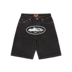 Short Corteiz Island Denim Short Washed Black