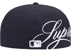 Gorro Supreme x New York Yankees x New Era Navy
