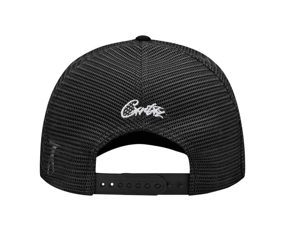 Gorro Corteiz Alcatraz Puff Black And White