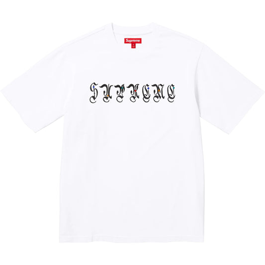 Camiseta Supreme AOI Gems S/S Top White