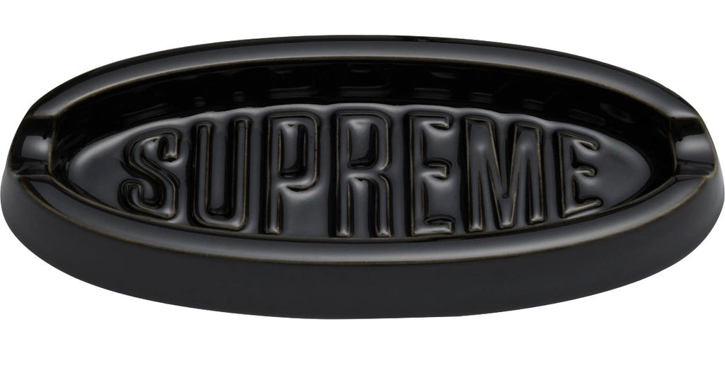 Supreme Oval Tray Black