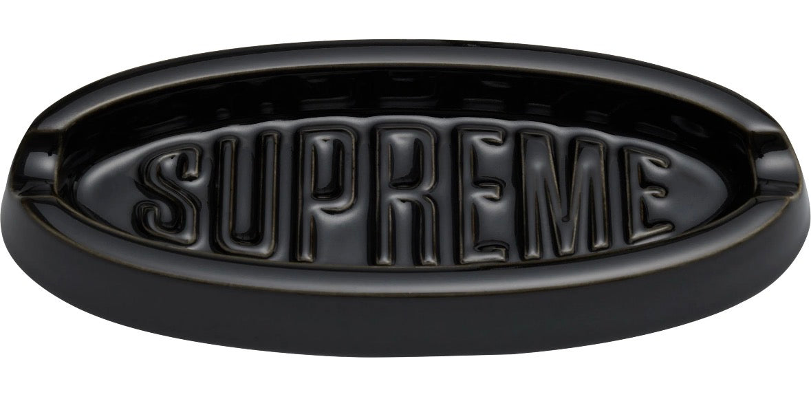 Supreme Oval Tray Black