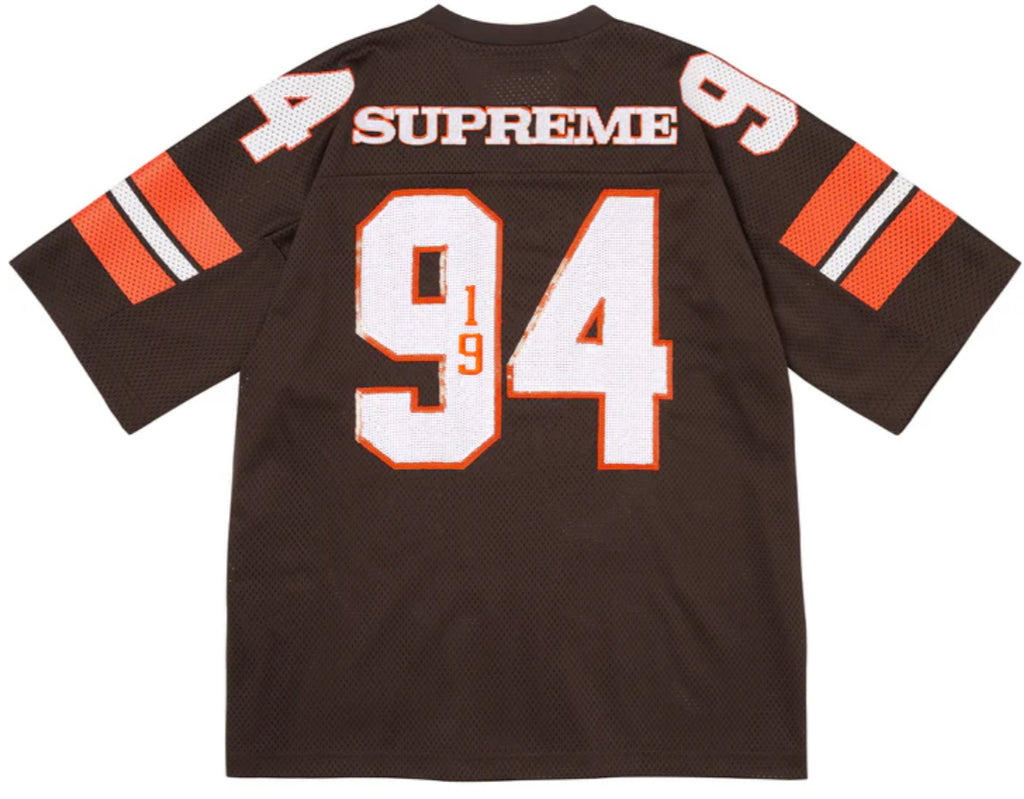 Camiseta Supreme Sequin Football Brown