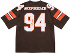 Camiseta Supreme Sequin Football Brown
