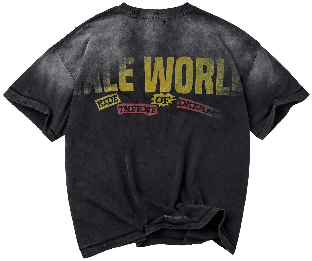 Camiseta Vale Forever News Paper Black
