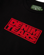Camiseta Denim Tears FW25 Box Logo Black