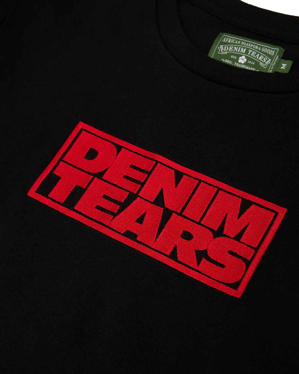 Camiseta Denim Tears FW25 Box Logo Black