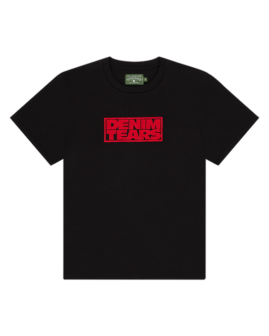 Camiseta Denim Tears FW25 Box Logo Black