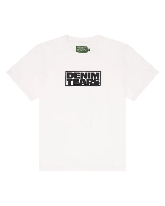 Camiseta Denim Tears FW25 Box Logo White