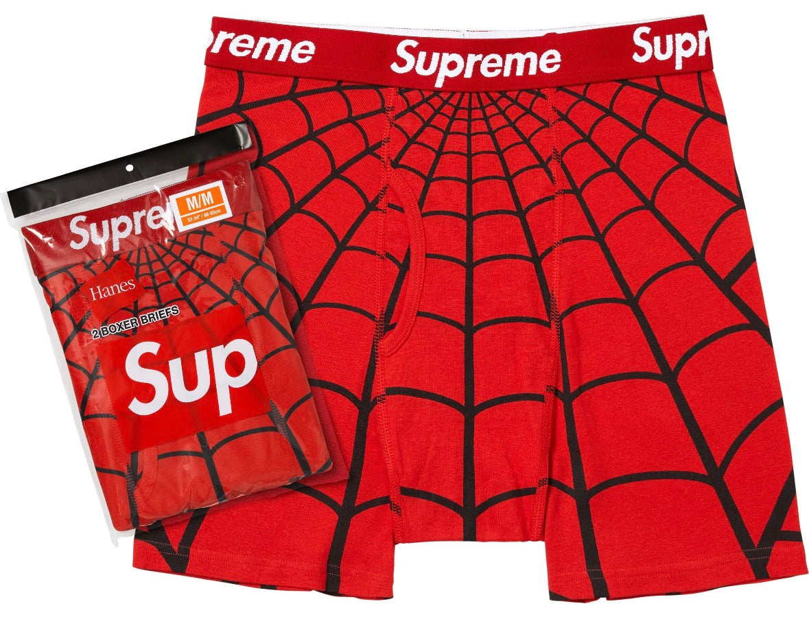 Boxer Supreme Hanes Spider Man Red