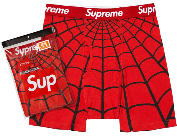 Boxer Supreme Hanes Spider Man Red