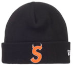 Gorro De Lana Supreme x New Era Devil S Logo Black