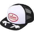 Gorro Supreme X Playboy Mesh Back 5 Panel Black