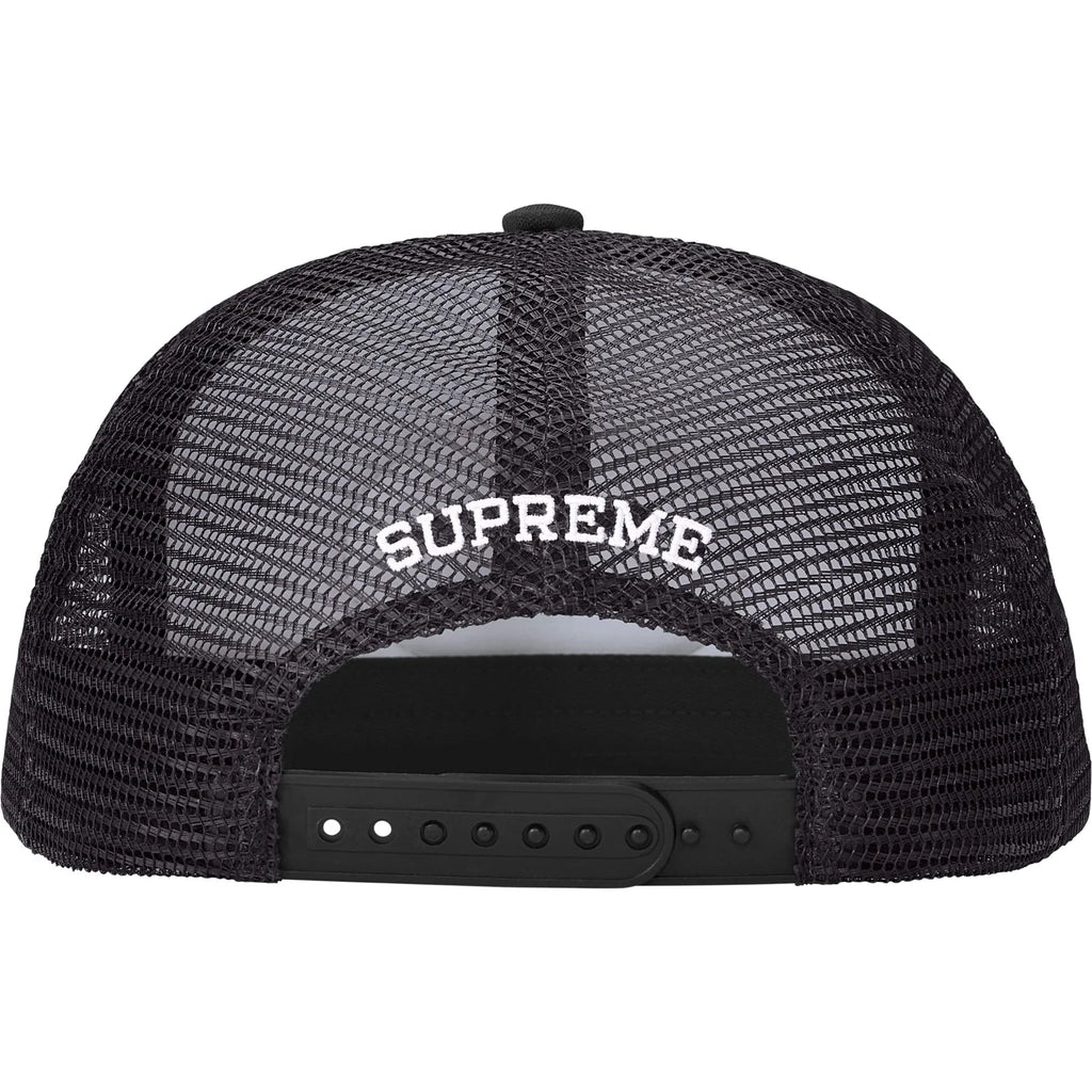 Gorro Supreme X Playboy Mesh Back 5 Panel Black
