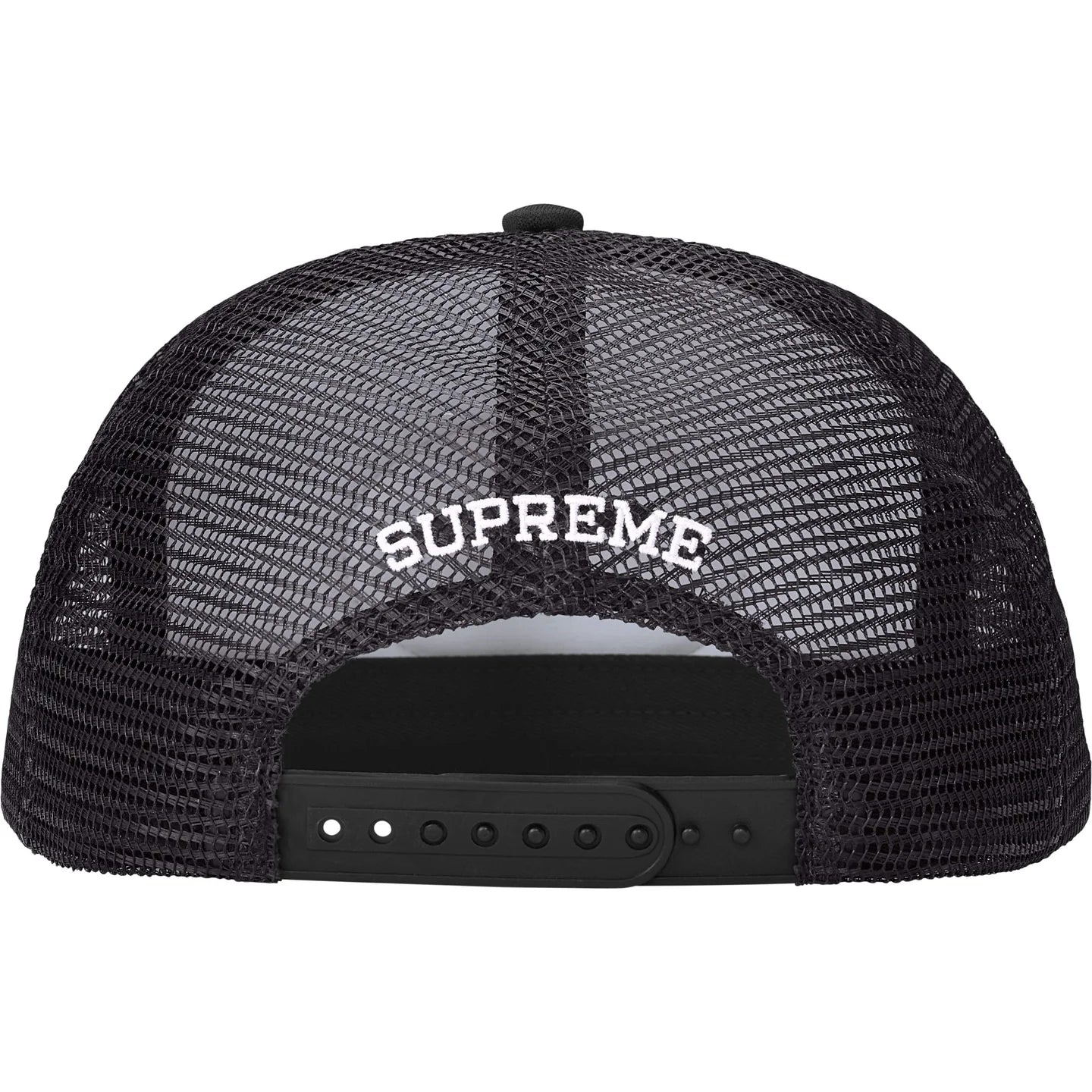 Gorro Supreme X Playboy Mesh Back 5 Panel Black