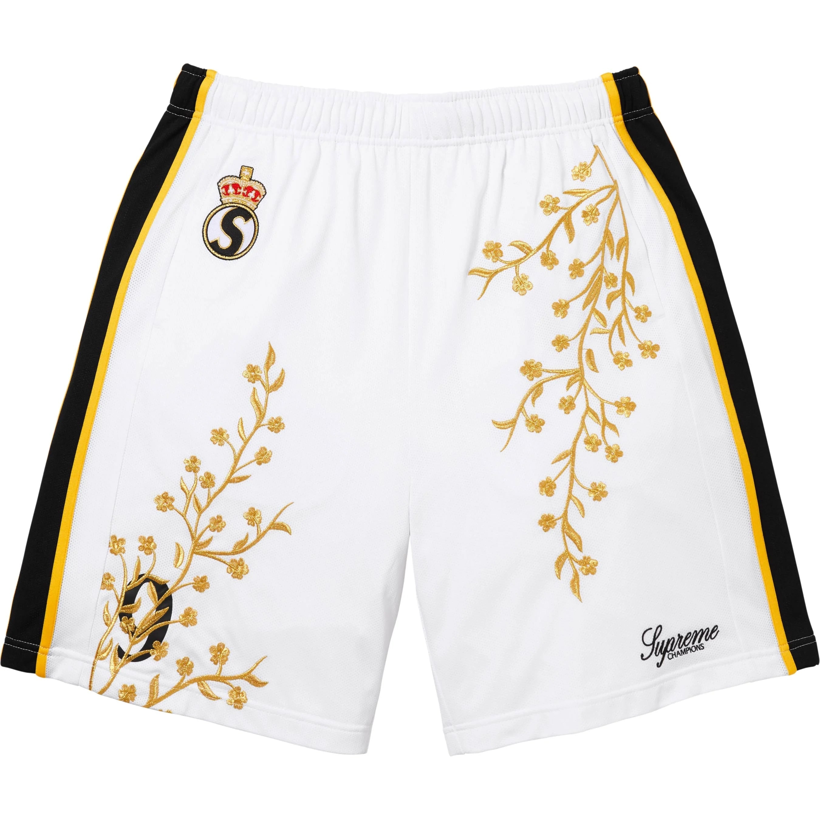 Short Supreme Floral Soccer White