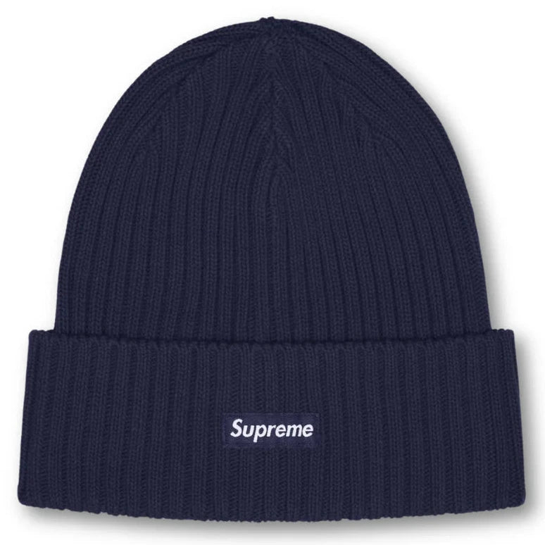 Gorro De Lana Supreme Overdyed (SS24) Navy
