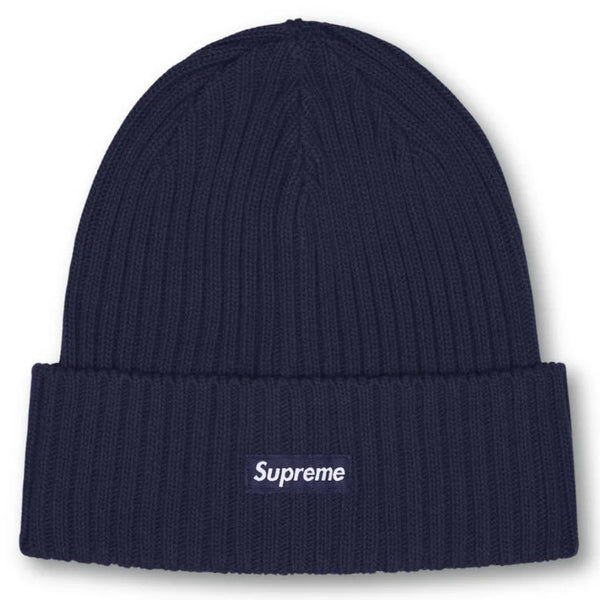 Gorro De Lana Supreme Overdyed (SS24) Navy