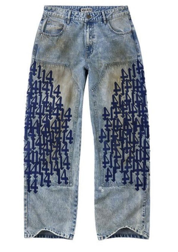 Pantalón Vale Forever Shipyard Painters Light Blue