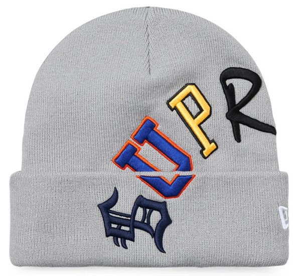 Gorro De Lana Supreme x New Era Arc Grey