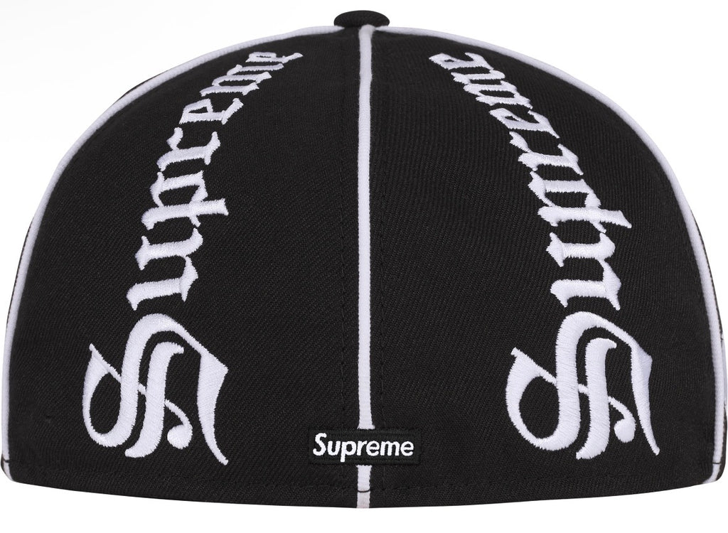 Gorro Supreme x New Era Piping Script Black