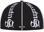 Gorro Supreme x New Era Piping Script Black