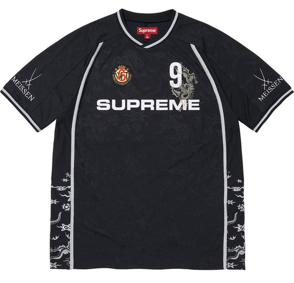 Jersey  Supreme x Meissen Jacquard Soccer Black