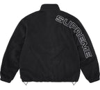 Campera Supreme Spellout Embroidered Polartec Black