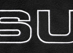 Campera Supreme Spellout Embroidered Polartec Black