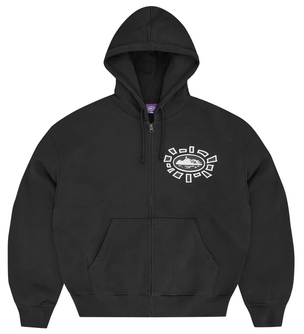 Campera Corteiz Zip Black
