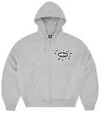 Campera Corteiz Zip Grey