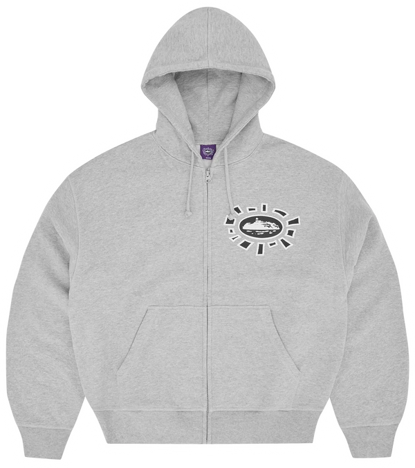Campera Corteiz Zip Grey