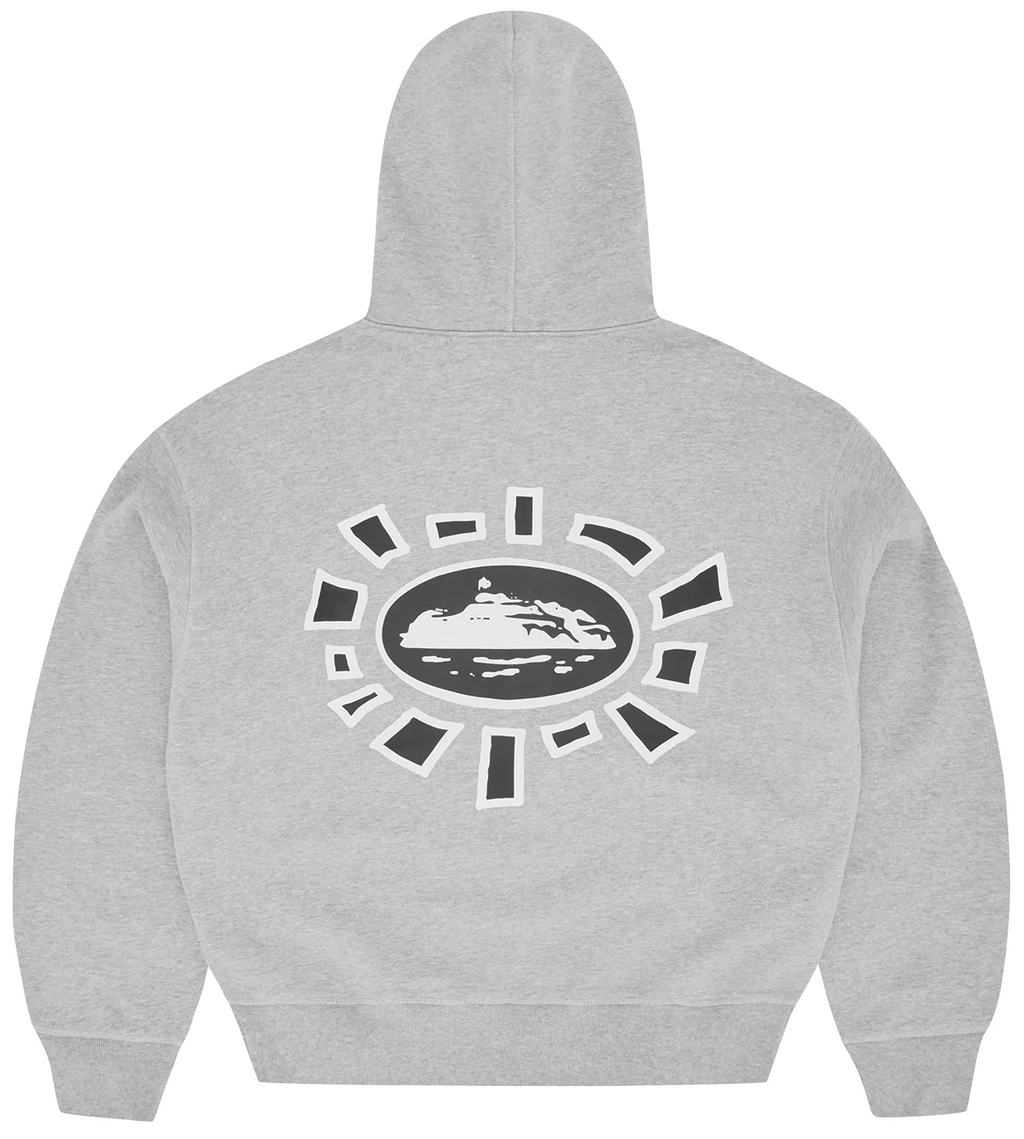 Campera Corteiz Zip Grey