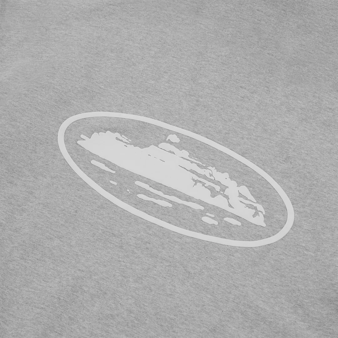 Campera Corteiz Island Puff Print Grey