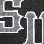 Camiseta Supreme Cracked Spellout S/S Top Washed Black