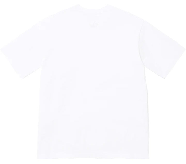Camiseta Supreme X MM6 Maison Margiela Money S/S Top White