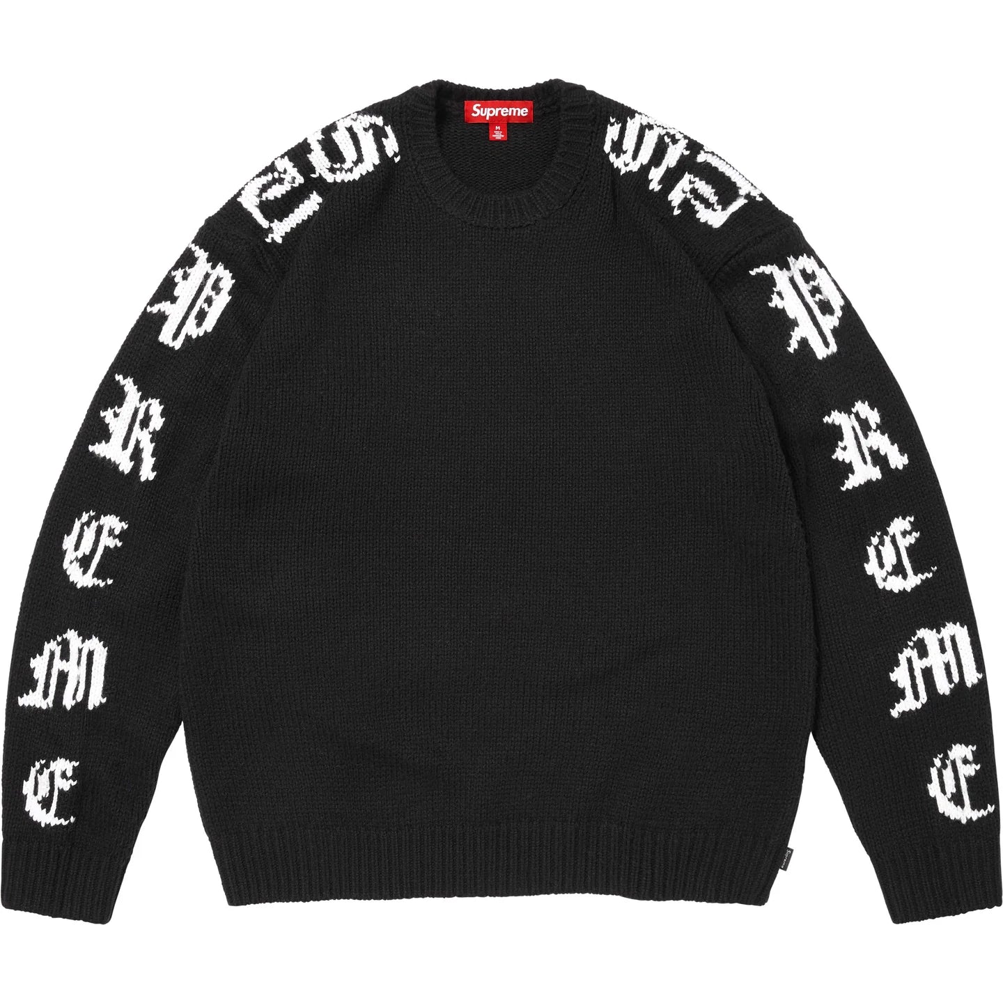 Buzo Supreme Old English Sleeve Black