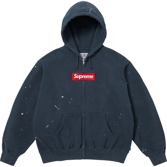 Campera Supreme X MM6 Maison Margiela Box Logo Navy