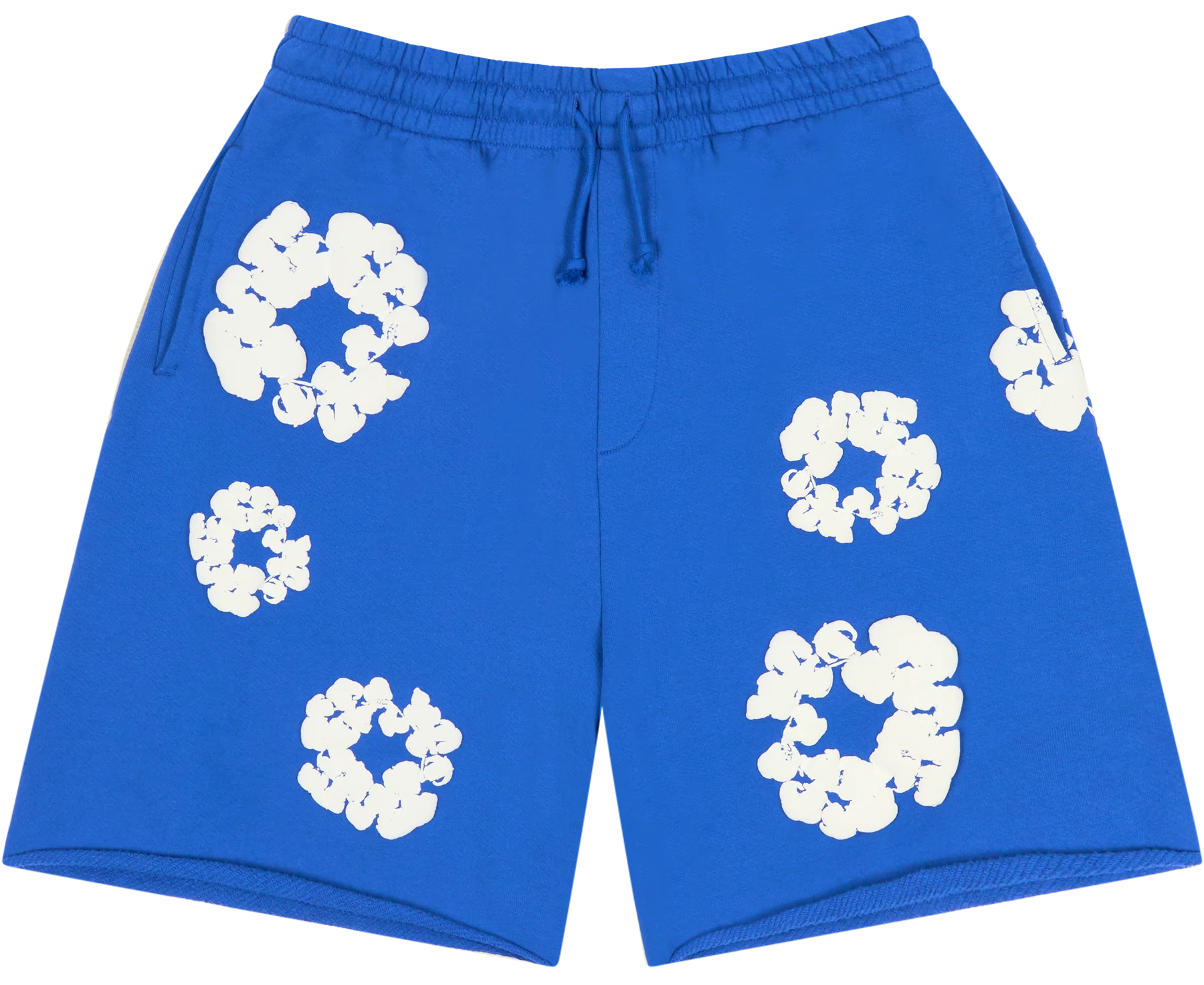 Short Denim Tears Cotton Wreath Blue