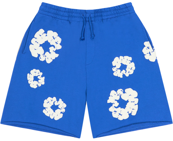 Short Denim Tears Cotton Wreath Blue