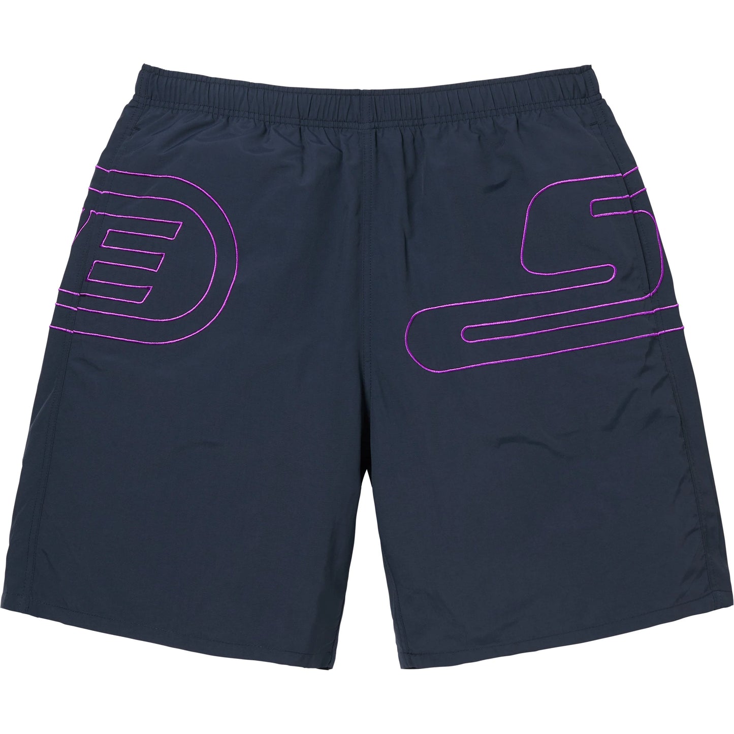 Short Supreme Big Logo Nylon Navy