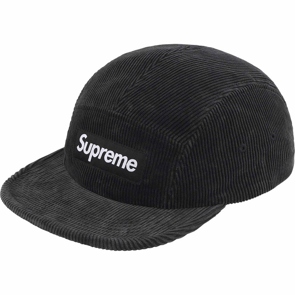 Gorro Supreme Faded Corduroy Camp Black