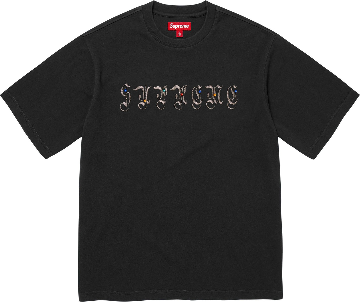 Camiseta Supreme AOI Gems S/S Top Black
